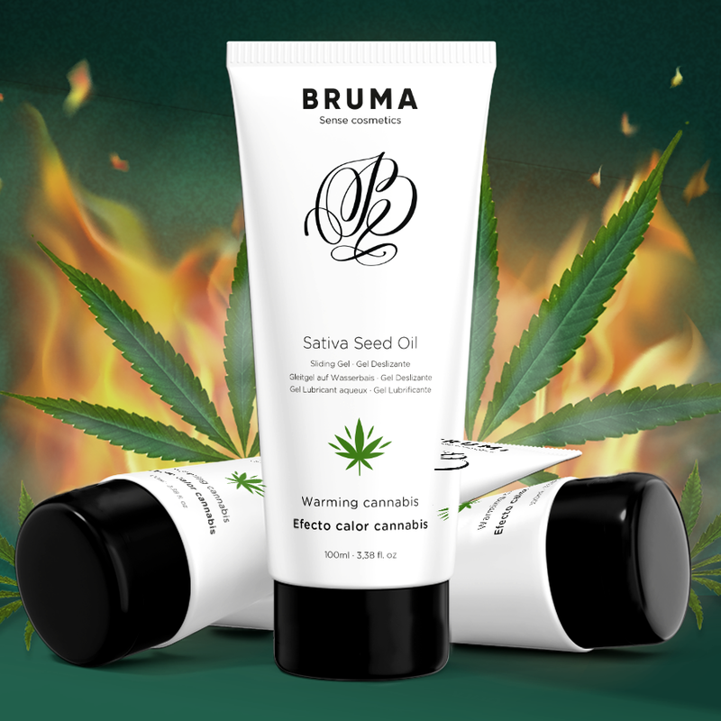 MRUMA™ - SATIVA SEED OIL SLIDING GEL HEATING CANNABIS FLAVOR 100 ML