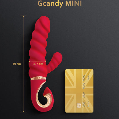 GVIBE - GCANDY MINI SILICONE VIBRATOR CHILI CORAL