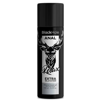 BLACK HOLE™ - GEL BASE DE SILICONE DILATAÇÃO ANAL 100 ML