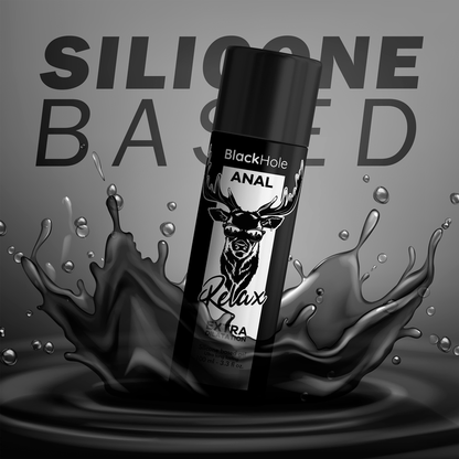 BLACK HOLE™ - GEL BASE DE SILICONE DILATAÇÃO ANAL 100 ML