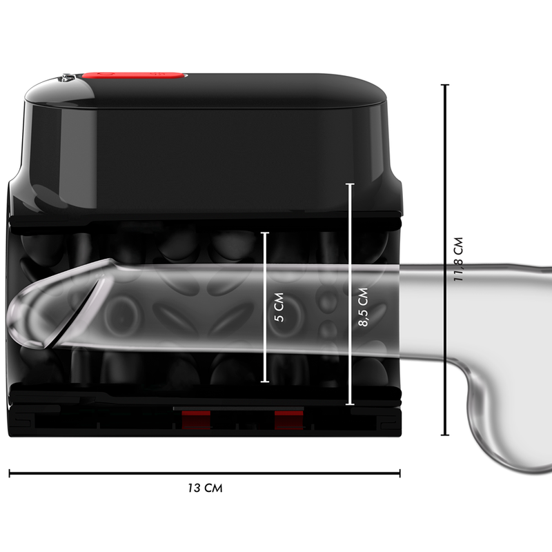 JAMYJOB - VORTEX MASTURBADOR TURBO COM IMPULSO E ROTAÇÃO 360º PARA CIMA E PARA BAIXO