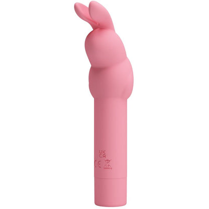 VIBRADOR DE SILICONE COELHO ROSA GERARDO