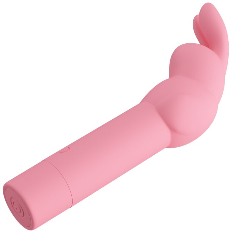 VIBRADOR DE SILICONE COELHO ROSA GERARDO