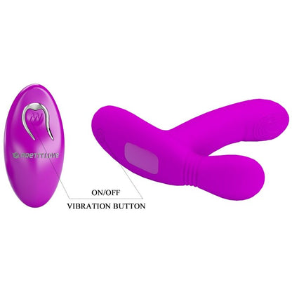 PRETTY LOVE - GERI CLITORIS VIBRADOR ROSA CONTROLE REMOTO