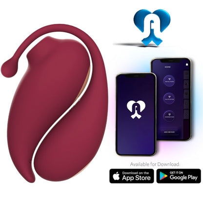 ADRIEN LASTIC – CLITORIS SUCKER INSPIRATION + VIBRATING RED EGG – FREE APP