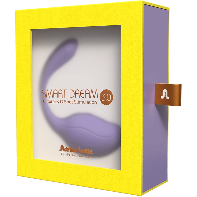 SMART DREAM 3.0 CLITORIS STIMULATOR AND VIOLET G-SPOT REMOTE CONTROL - FREE APP