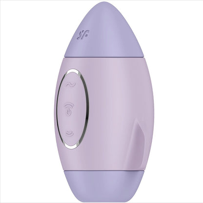 SATISFYER - VIBRADOR DE IMPULSO DUPLO PEQUENO LILAC MISSION CONTROL