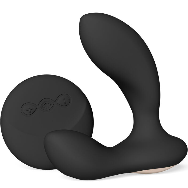 HUGO 2 PROSTATE MASSAGER WITH REMOTE CONTROL BLACK