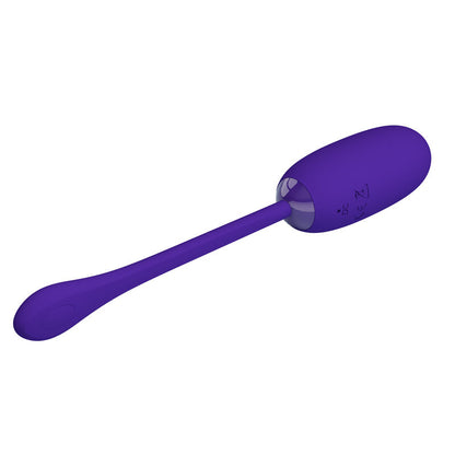 OVO VIBRATÓRIO RECARREGÁVEL IMPERMEÁVEL JULIUS ROXO