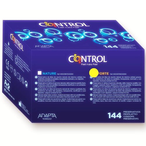 CONTROL ADAPTA FORTE PRESERVATIVOS 144 UNITS