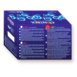 CONDONES CONTROL ADAPTA FUSION 144 UNIDADES