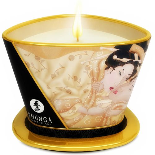 SHUNGA - MINI CARESS BAUNILHA VELA MASSAGEM 170 ML