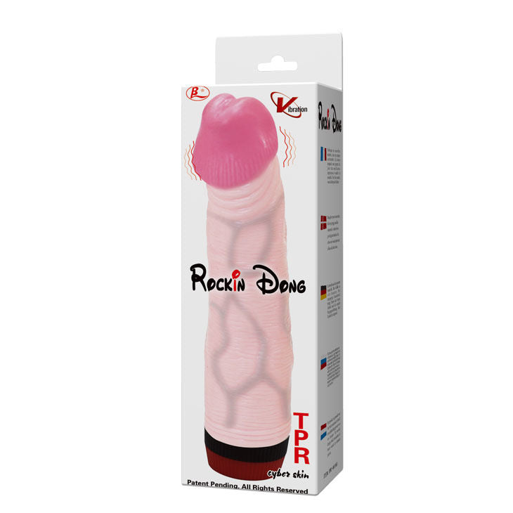 VIBRADOR LY - BAILE ROCKIN DONG PENIS CYBER SKIN I