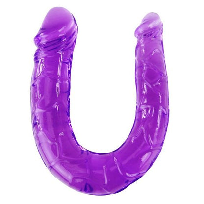 DILDO DUPLO FLEXÍVEL ROXO