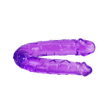 DILDO DUPLO FLEXÍVEL ROXO