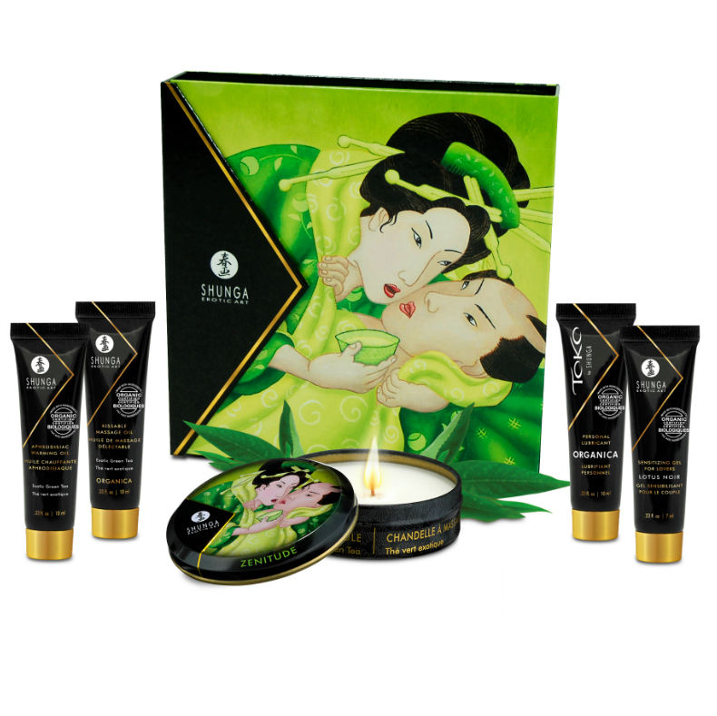 SHUNGA - KIT DE CHÁ VERDE ORGÂNICO SECRET GEISHA