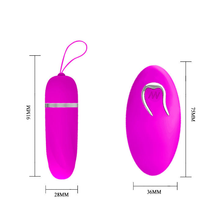 OVO DE ESTIMULADOR DE VIBRADOR DE PRETTY LOVE DEBBY