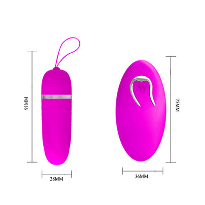 OVO DE ESTIMULADOR DE VIBRADOR DE PRETTY LOVE DEBBY