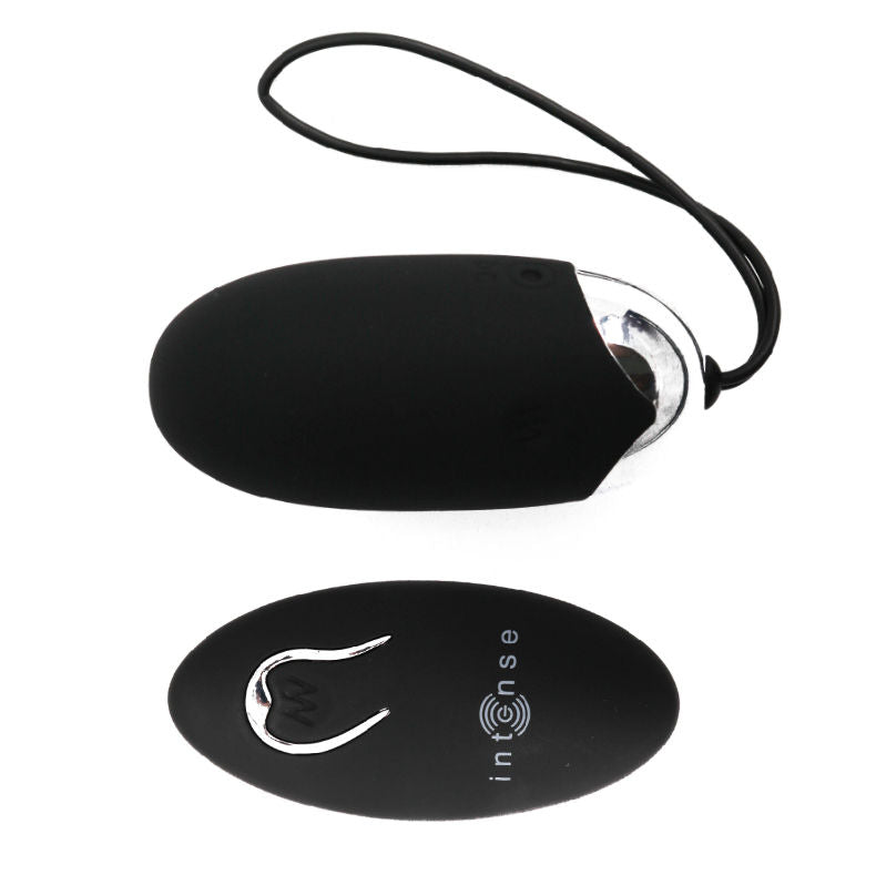 INTENSE FLIPPY II VIBRATING EGG WITH REMOTE CONTROL BLACK