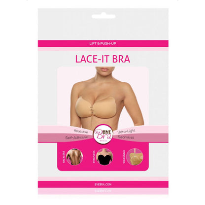 BYEBRA LACE-IT BRA IN NUDE