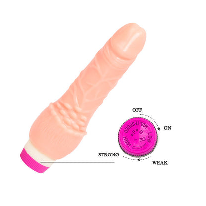 BAILE WAVES OF PLEASURE REALISTIC VIBRATING 19.5CM