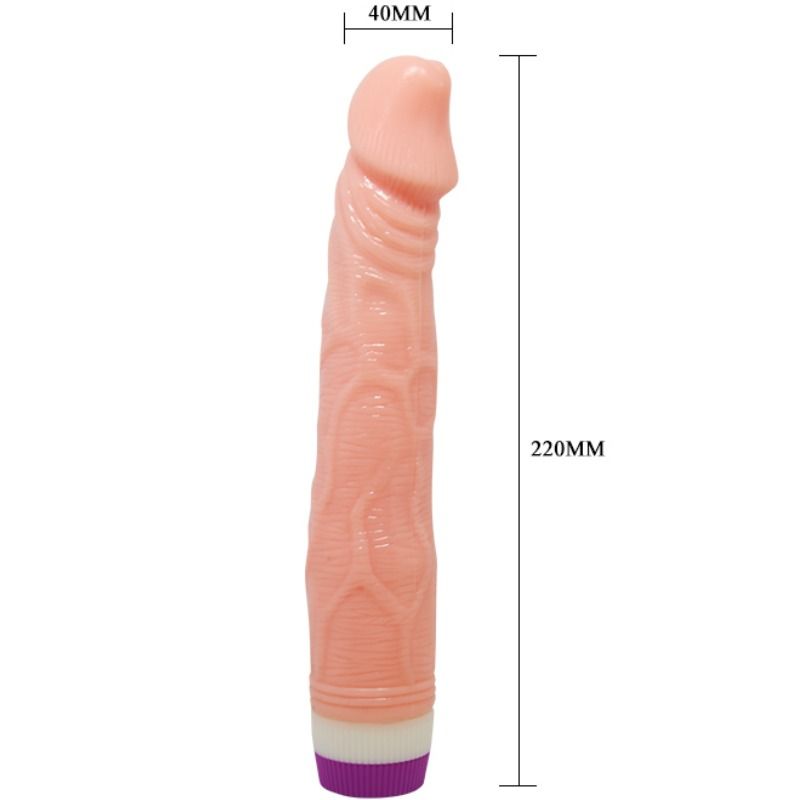 VIBRADOR REALISTA NATURAL 22 CM