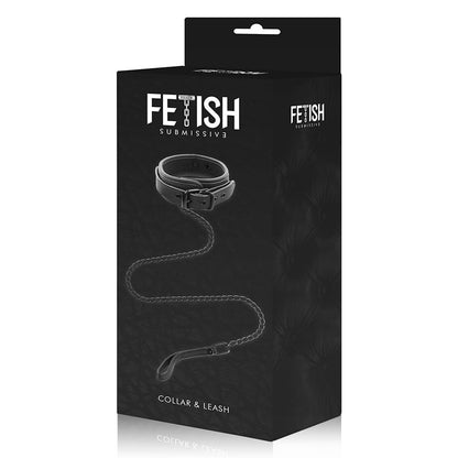 FETISH SUMISO - COLLAR DE CADENA CON FORRO DE NOPRENE