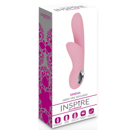 vibrador INSPIRE GLAMOUR - XIMENA RABBIT PINK