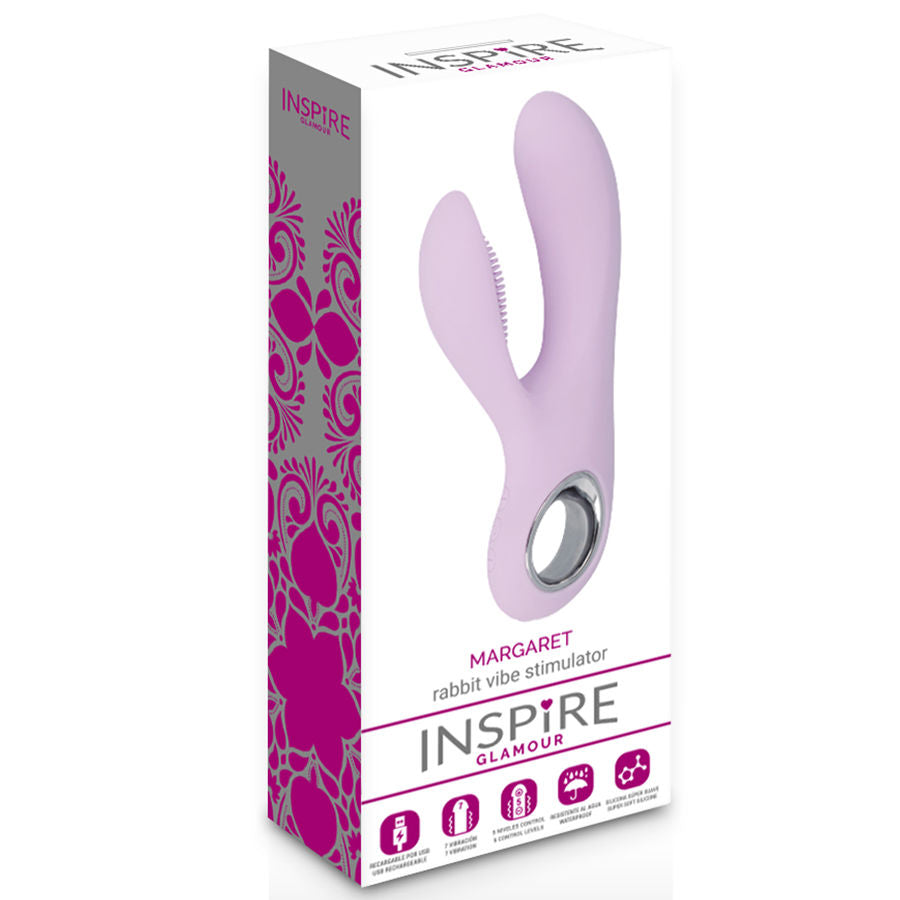 VIBRADOR INSPIRE GLAMOUR - MARGARET COELHO MALLOW