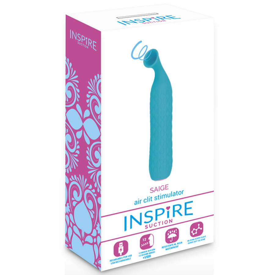 INSPIRE SUCTION STIMULATOR - SAIGE TURQUOISE