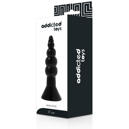 ADDICTED TOYS™ - PLUG ANAL 17CM NEGRO