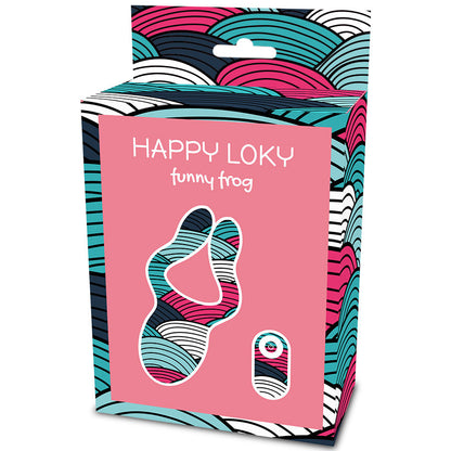 HAPPY LOKY™ - FUNNY FROG MULTI VIBRATOR CONTROLE REMOTO