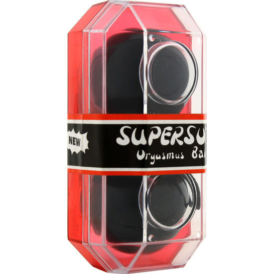 SEVENCREATION BOLAS ORGÁSMICAS SUPERSUAVES NEGRO