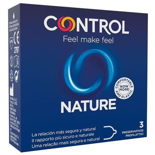 CONTROL ADAPTA NATURE PRESERVATIVOS 3 UNIDADES