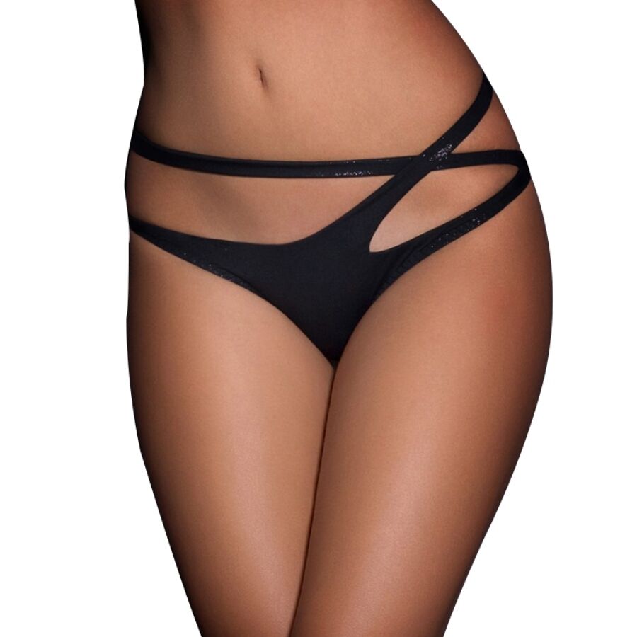 CALCINHAS RAINHA LINGERIE CROSSED DUPLE STRAP S / M