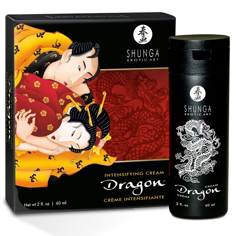 SHUNGA - CREME AUMENTADOR DE EREÇÃO DE DRAGÃO