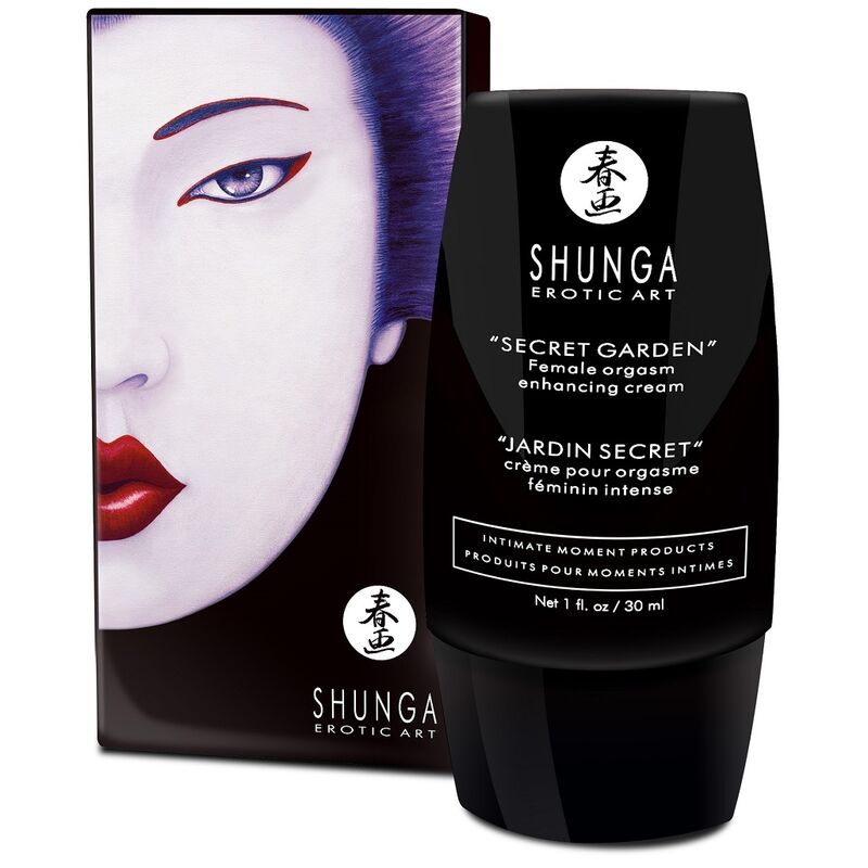 SHUNGA - CREMA INTENSA PARA ORGASMO FEMENINO SECRET GARDEN