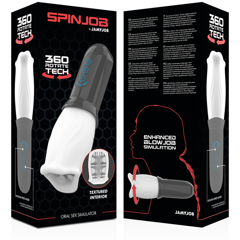 ESTIMULADOR DE SEXO ORAL JAMYJOB SPINJOB