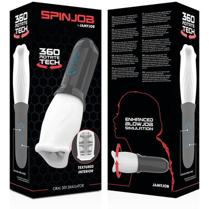 ESTIMULADOR DE SEXO ORAL JAMYJOB SPINJOB