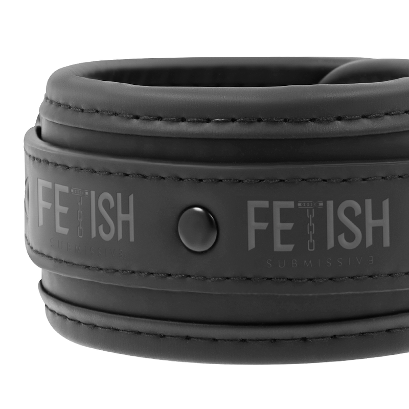 FETISH SUBMISSIVE - CONJUNTO DE PUNHO E CORDA COM FORRO DE NEOPRENE