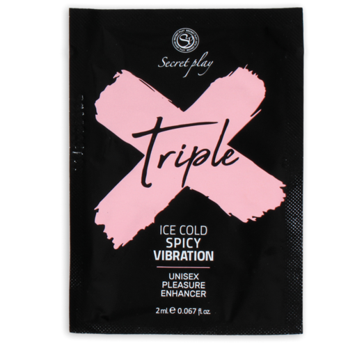 SECRETPLAY TRIPLE X PLEASURE SINGLE DOSE INTENSIFIER