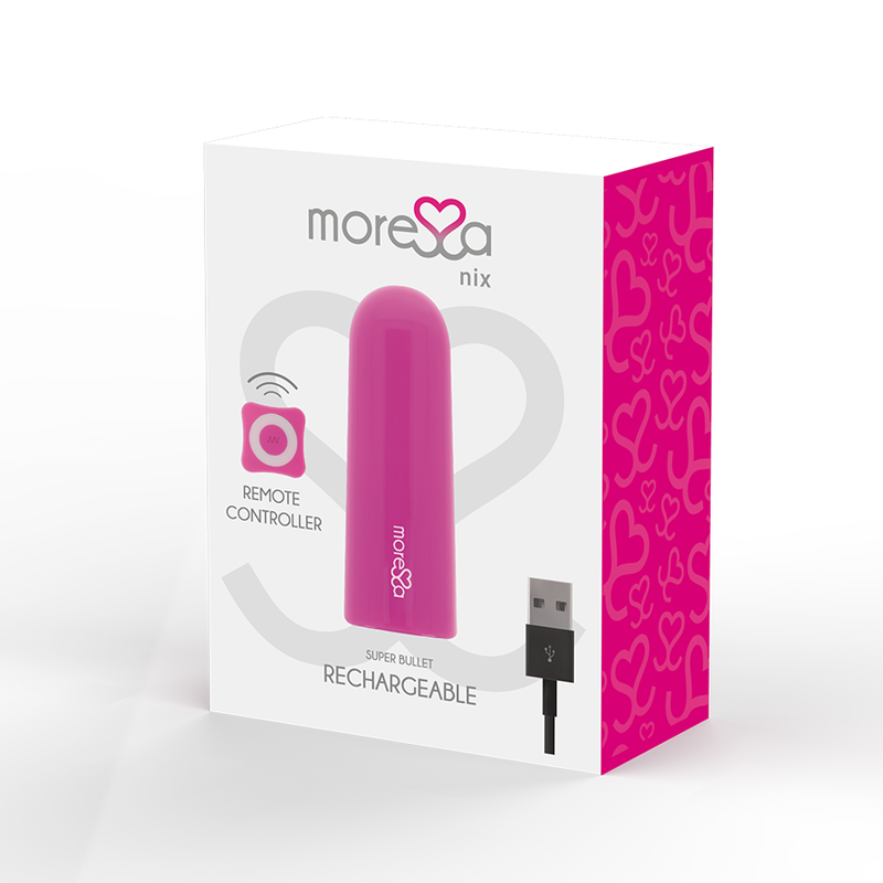 MORESSA NIX REMOTE CONTROL BULLET PINK