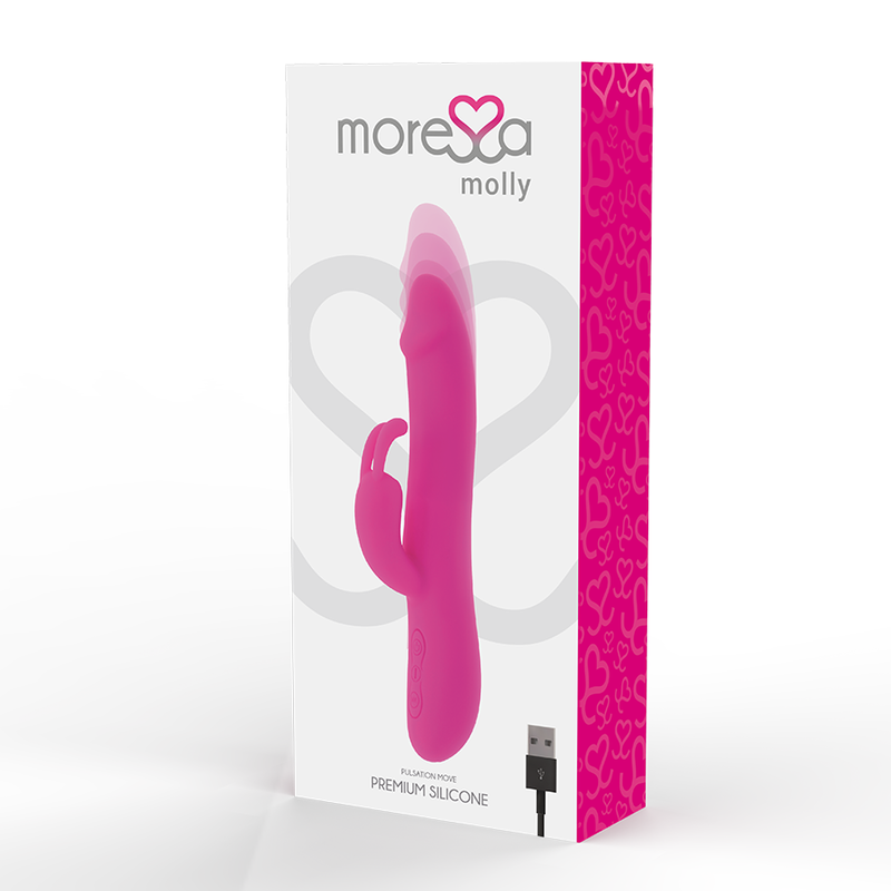 VIBRADOR MORESSA MOLLY PREMIUM SILICONE RECARREGÁVEL