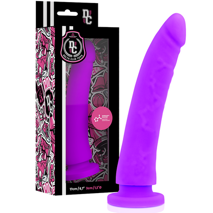 DELTA CLUB™ - TOYS DONG SILICONE ROXO 17 X 3 CM