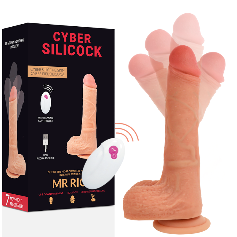 CYBER SILICOCK REMOTE CONTROL REALISTIC MR RICK