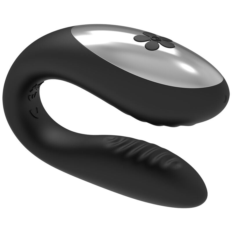 VIBRATOR FOR COUPLES REMOTE CONTROL BLACK